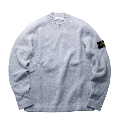 Stone Island Fancy Yarn 厚針織毛衣 灰1
