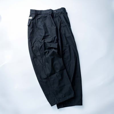 Neighborhood Wide Baker Pants 寬褲 黑4