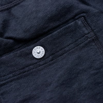 Stone Island 水洗棉短褲 黑6