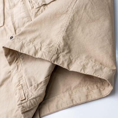 Stone Island Canvas Weave Cotton 連帽外套 沙色7