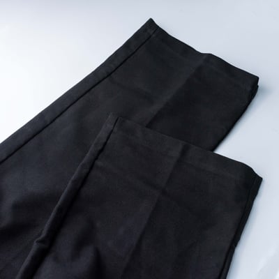 Rick Owens 主線 抽繩工作長褲 黑5