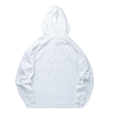 Stone Island 63355 刺繡logo帽T 白色2