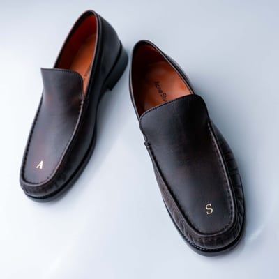 Acne Studios Boafer 皮革樂福鞋 棕3