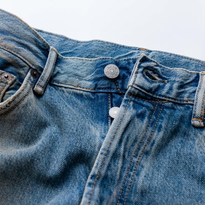 Acne Studios 2021M 做舊寬版牛仔褲 藍灰6