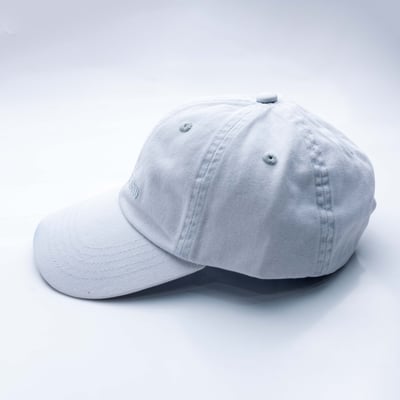 Stone Island 銀扣刺繡老帽 天空藍3