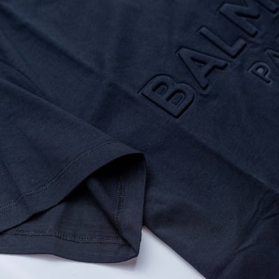 [ Balmain ] Logo T-shirts 黑色3