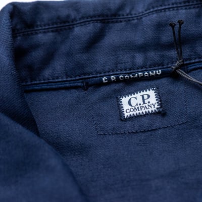 C.P. Company 風鏡襯衫外套 日蝕藍7
