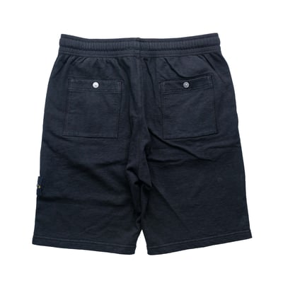 Stone Island 水洗棉短褲 黑2