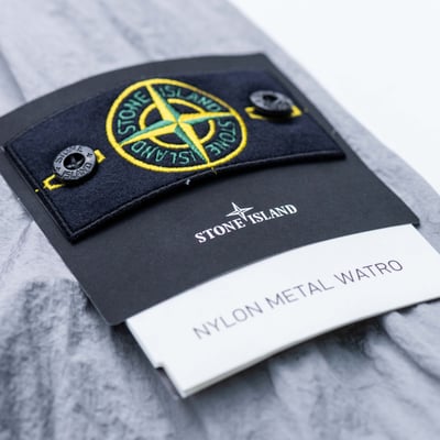 Stone Island 金屬尼龍飛行外套 灰5