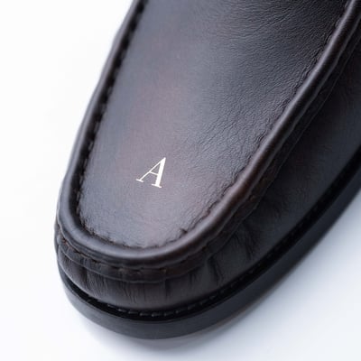 Acne Studios Boafer 皮革樂福鞋 棕6