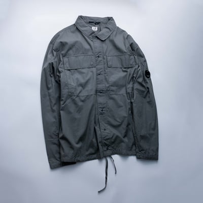 C.P. Company 風鏡襯衫外套 灰綠6