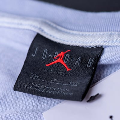 [ Air Jordan X Solefly ] T-shirt 靛色10