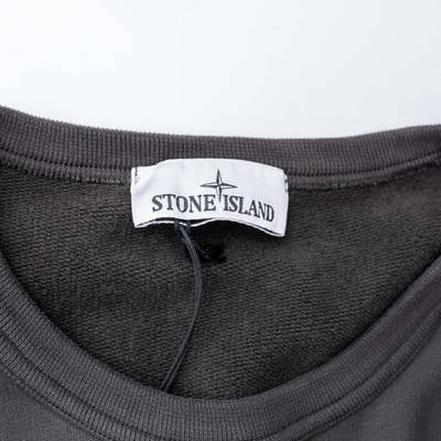 Stone Island 手臂口袋衛衣 鉛灰色6