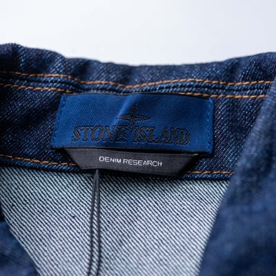 Stone Island Denim 丹寧外套 藍8