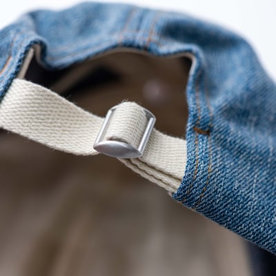 Acne Studios 貼皮丹寧老帽 牛仔藍6