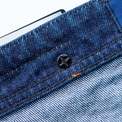 Stone Island 寬鬆水洗牛仔褲 藍7