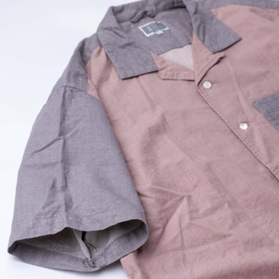 [ Cav Empt ] 短袖襯衫 粉芋色3