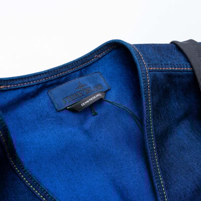 Stone Island Denim 丹寧系列 尼龍丹寧背心 藍7