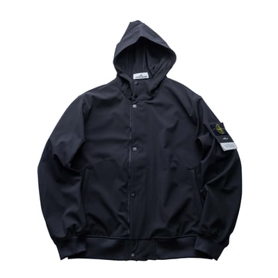 Stone Island Light soft shell 軟殼外套 黑1
