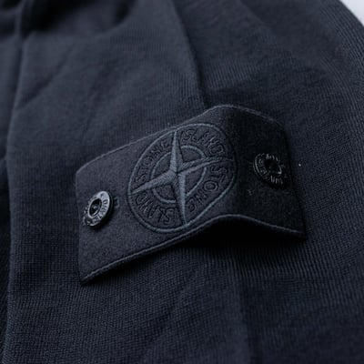Stone Island Ghost 針織Polo衫 黑5