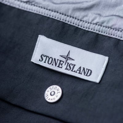 Stone Island 金屬尼龍羅盤托特包 灰8
