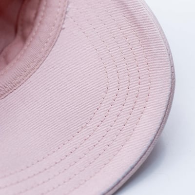 Stone Island 銀扣刺繡老帽 淡粉6