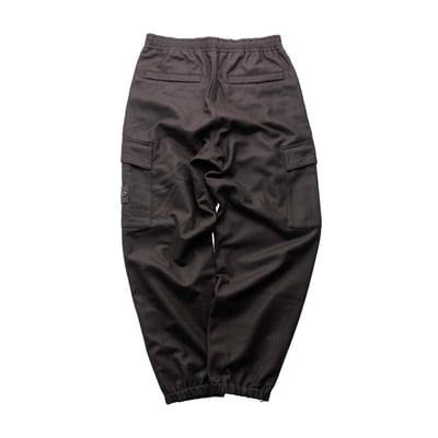 Stone Island Ghost 幽靈羊毛寬褲 灰褐色2