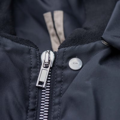 Rick Owens DRKSHDW 副線 Convertible Jumbo Peterflight 飛行外套 黑6