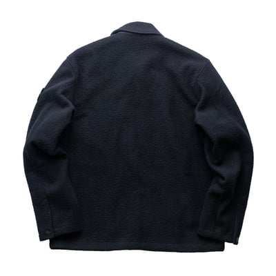 Stone Island 羊毛襯衫外套 黑2