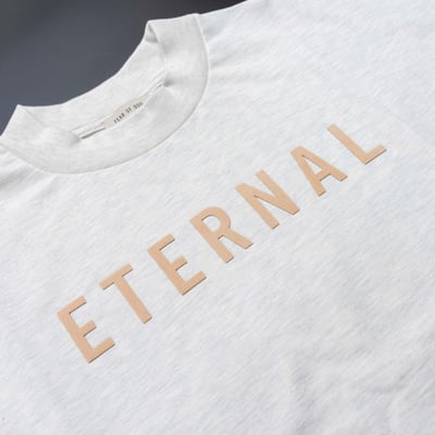 Fear of god Eternal 主線短袖 燕麥灰5