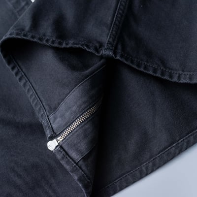 Stone Island 丹寧襯衫 黑6