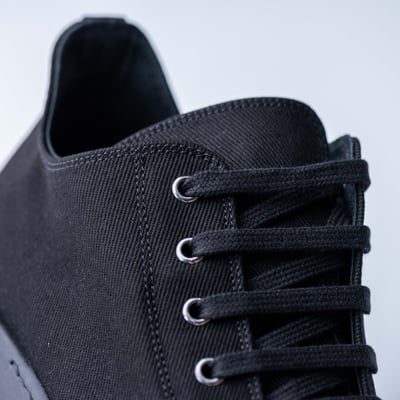 Rick Owens DRKSHDW Ramones Double Bumper 單寧厚底 全黑8