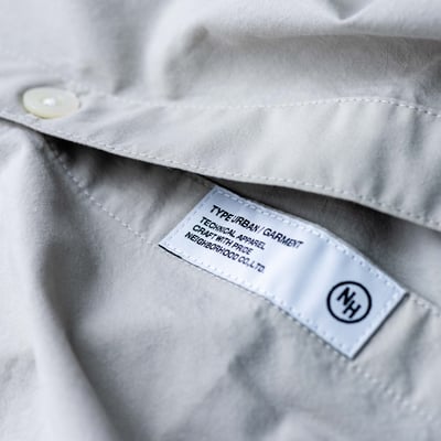 Neighborhood 寬鬆襯衫 灰6