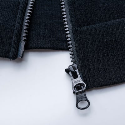 Stone islandRWS羊毛針織無帽外套 黑4