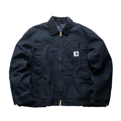 Sacai x Carhartt WIP Duck 解構底特律外套 黑1
