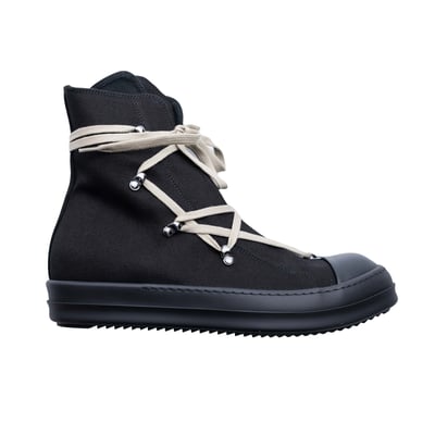 Rick Owens DRKSHDW Ramones Hex 單寧高筒 黑2