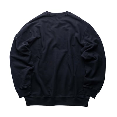 Stone Island Ghost 幽靈刷絨薄衛衣 黑2