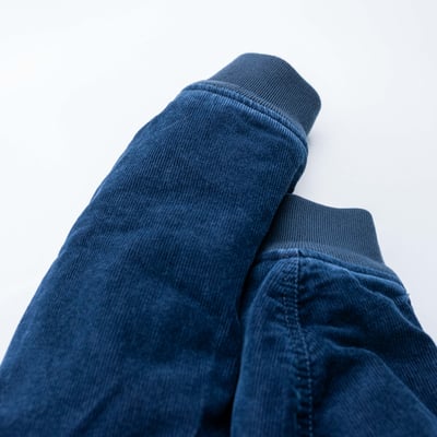 Stone Island 單寧系列 燈心絨羽絨寬短外套 藍5