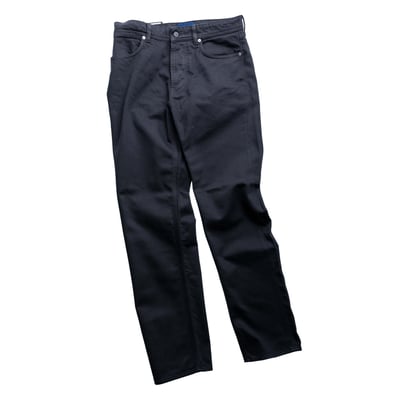 Stone Island 丹寧系列 標準直筒牛仔褲 黑3