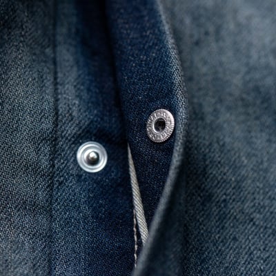 Rick Owens 主線 Fogpocket 漸層洗色牛仔外套 藍5