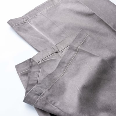 Rick Owens DRKSHDW Geth Bela 丹寧喇叭褲 塵灰5