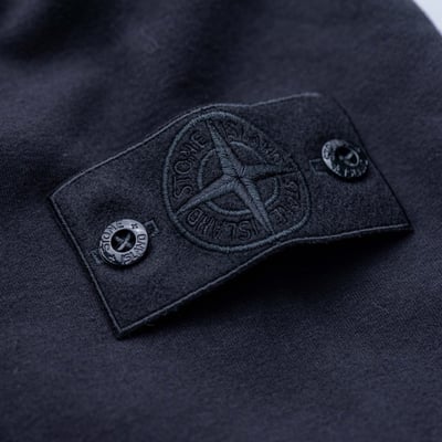 Stone Island Ghost 幽靈刷絨薄衛衣 黑4