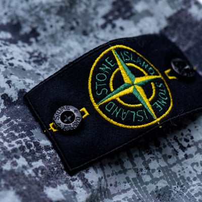 Stone Island Dissolving Grid Camual Print Jacket 格紋迷彩外套 灰色8