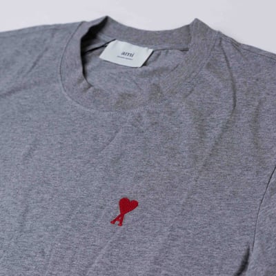 [ AMI ] De coeur T-shirt 深灰色3
