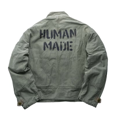 Human Made 軍裝騎士外套 軍綠2