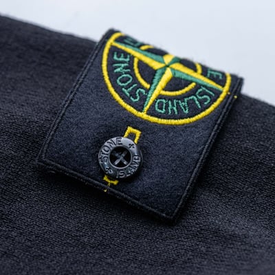 Stone Island 下擺無縮針織衛衣 黑6