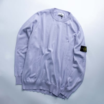 Stone Island 薄針織衛衣 薰衣草色3