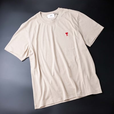 [ AMI Paris ] De coeur t-shirt 奶茶色3
