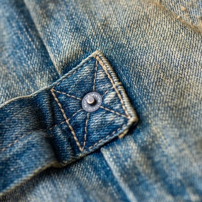 Neighborhood Type-1 破壞丹寧外套 水洗藍10