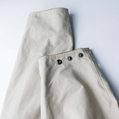 Barbour x Kaptain Sunshine Cruiser 翻領連帽外套 象牙白11